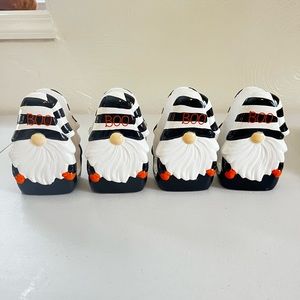 Halloween Gnome Boo Napkin Holders 4ct